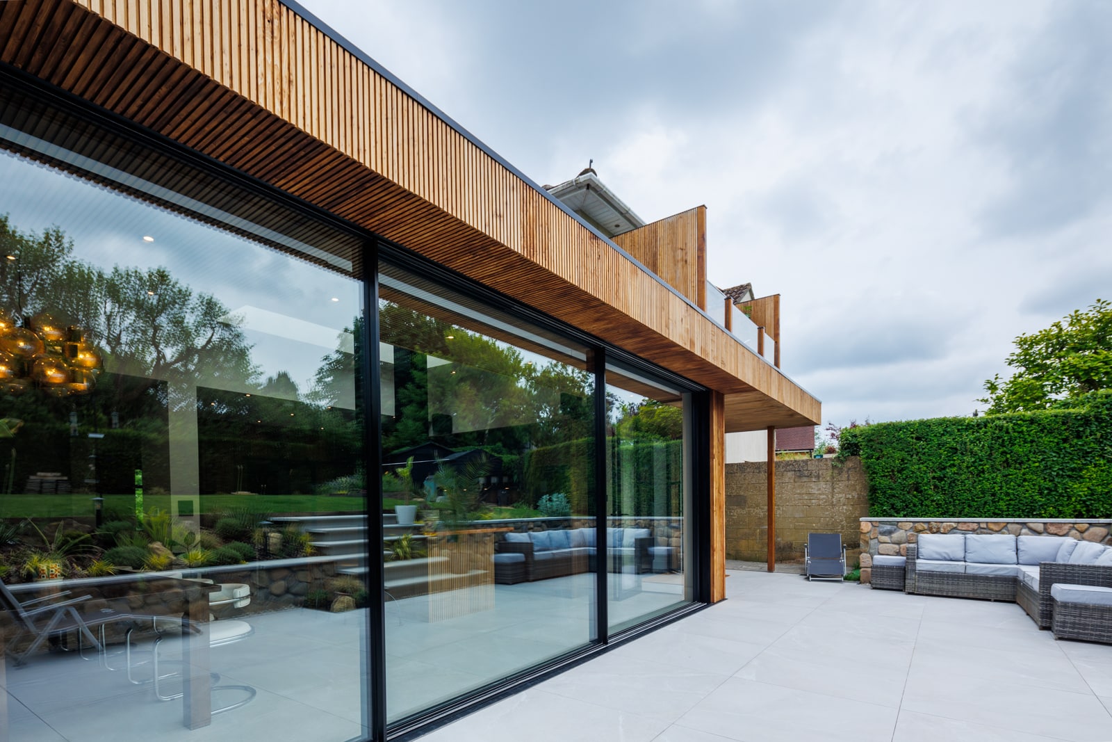 Case Study: Open plan kitchen/diner extension remodel in Bath green ...